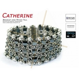 Kit Armband Catherine Hematite