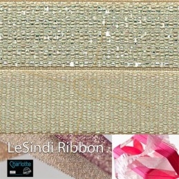 Elastic LeSindi ribbon 12mm Anisgreen