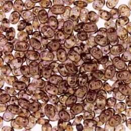 Superduo Senegal Brown Crystal