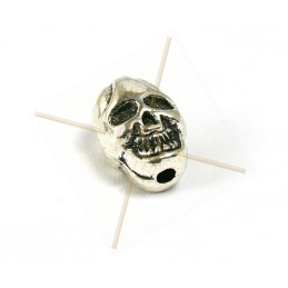 spacer metal "skull" 10mm...